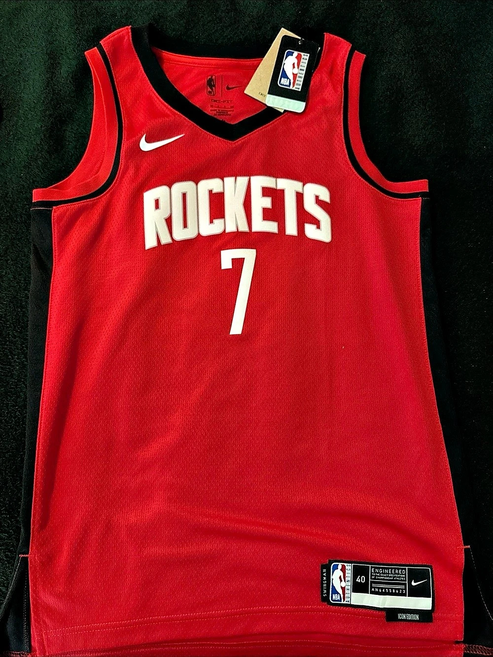 Nike Kevin Durant Houston Rockets Icon Edition Swingman Jersey Swingman Jersey